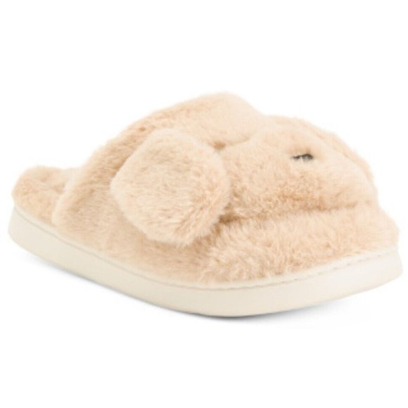 Puppy Slippers Sz 7-8 Golden Willow & Ruby - Picture 2 of 5